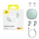 Навушники Baseus Bowie WM01 True Wireless Earphones зелений NGTW370006 - зображення 6