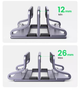 Підставка для ноутбука UGREEN LP258 Vertical Laptop Stand Dual-slot сірий (60643) - зображення 7