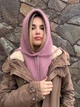 Капор на блискавці ангоровий Zefur One size - изображение 2