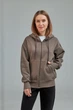 Кофта жіноча UMON на замку M коричнева (М165.4) - зображення 1