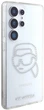 Etui Karl Lagerfeld Rhinestones Karl Head Logo do Samsung Galaxy S25 Ultra Transparent (3666339450144) - obraz 4