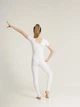 Комбінезон спортивний Dance&Sport бавовна N 021-8 к/р M/116-122 Білий - изображение 2