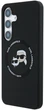 Etui Karl Lagerfeld Rhinestones Karl Head Logo do Samsung Galaxy S25 Plus Black (3666339450168) - obraz 2