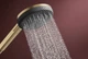 Душовий набір (стійка, ручна лійка, душовий шланг) HANSGROHE Raindance Alive Select S 3jet EcoSmart 90 см E Brushed Bronze (24601140) - зображення 6