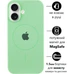 Чохол Silicone Premium case MagSafe з захистом камери та дисплея для iPhone 16 Full Protective spearmint 3019 - изображение 1