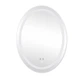 Зеркало настенное овальное 50х70 см Lidz Vida (VI1) с LED-подсветкой, антизапотеванием, регулировкой яркости - изображение 3