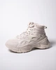 Женские зимние кроссовки с мехом Xtep Retro Shoes 976418370052-5 39 24.5 см Beige Grey бежевые с серым (11210126) - изображение 3