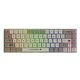 Клавиатура AJAZZ AK680 Grey-White Проводная Механическая с Подсветкой с Поддержкой HOT-SWAP Brown SWITCH - изображение 1