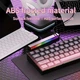 Клавіатура AJAZZ AK680 Blkackberry Дротова Механічна з Підсвічування з Підтримкою HOT-SWAP Brown SWITCH - зображення 3