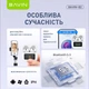 Навушники Bavin BAVIN-82 Hi-Res LCD Tough White - зображення 3