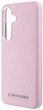 Панель Karl Lagerfeld Saffiano Full Wrapped Elongated Metal Logo MagSafe для Samsung Galaxy S25 Pink (3666339450267) - зображення 5