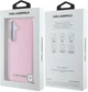 Панель Karl Lagerfeld Saffiano Full Wrapped Elongated Metal Logo MagSafe для Samsung Galaxy S25 Pink (3666339450267) - зображення 8