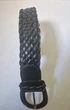 Ремень женский плетеный черный - изображение 1