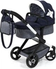 Коляска для ляльки Bayer Design Xeo Dark Blue Bow (17081AA) - зображення 1