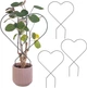 Підставки для горщиків Kadax Fora серце K11359 3 шт. - зображення 1