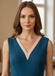 Платье inDresser S Темно-бирюзовый (IN-9001010-Dark-turquoise) - изображение 4