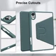 Чохол - книжка Leather Flip Cover with Stand для Huawei MatePad Air 2024 / MatePad Air 2025 green - зображення 2