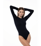 Бесшовное боди с длинным рукавом - Giulia - BODY LONGSLEEVE - L/XL - Черный - изображение 1