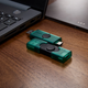 USB флеш накопитель Kingston 256GB DataTraveler Duo USB 3.2 / Type-C Black/Green (DTDEG2/256GB) - изображение 3