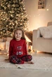 Детская теплая пижама M (116-122 см) для Мальчиков и Девочек Winter Holiday Красная COSY - изображение 8