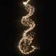 Гирлянда Конский хвост 2м 20 нитей 400LED на проволоке USB капля росы белый тёплый - изображение 2