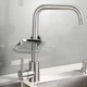 Полка на душевую штангу и смеситель с фиксатором MBM HOME BP-22 GRAY пластиковая серая - изображение 5