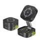 Беспроводное зарядное устройство Ugreen W702 Genshin Impact MagFlow Qi2 2-в-1 15W магнитное складное Черный (35316GI) - изображение 1