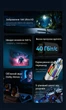 Кабель Vention USB-C > DisplayPort v2.1 40 Гбіт/с 1.5 м 16K 30Hz 8K 60Hz 4K 240Hz 1080P 360Hz Dynamic HDR Сірий (CGWHG) - зображення 3
