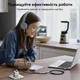 Кабель-адаптер Ugreen CM772 USB-C - 3.5 мм AUX + зарядка USB-C/USB-A PD 60W Hi-Fi DAC нейлоновий Чорний (45009) - зображення 6