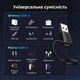Переходник Ugreen LS502 USB-A - USB-C 3.1 Gen 2 10 Гбит/с 3А с ремешком 2 шт Черный (65332) - изображение 3