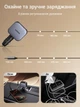 Автомобільний зарядний пристрій Ugreen EC602 Type-C + USB-C + USB-A 60W з висувним кабелем 70 см, PD3.0, PPS, QC3.0 Чорний (55212B) - зображення 8