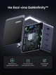 Зарядний пристрій Ugreen Nexode S 3xUSB-C + USB-A 140W GaN, PD 3.1, QC 4.0+, PPS Сірий (45575) - зображення 12