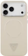 Панель Guess Triangle Logo MagSafe для Apple iPhone 17 Pro Max Beige (3666339515706) - зображення 3