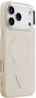 Панель Guess Triangle Logo MagSafe для Apple iPhone 17 Pro Max Beige (3666339515706) - зображення 4