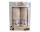 Набор новогодних полотенец Gulcan 50x90+70х140 Merry Christmas Decorations Beige - изображение 1