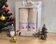 Набор новогодних полотенец Gulcan 50x90+70х140 Merry Christmas Decorations Beige - изображение 3