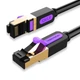 Патч-корд Vention Cat.7 SFTP Ethernet RJ-45 10 Гбит/с 600 МГц 15 м Черный (ICDBN) - изображение 1
