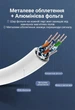 Патч-корд Vention CAT 7 SFTP RJ-45 1 м 10 Гбит/с 600 МГц Серый (ICDHF) - изображение 6