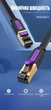 Патч-корд Vention Cat.7 U/FTP RJ-45 10 Гбит/с плоский 3 м Черный (ICABI) - изображение 2