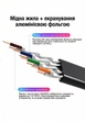 Удлинитель Vention CAT 7 FTP RJ45 10 Гбит/с плоский 8 м Черный (ICBBK) - изображение 11