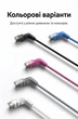 Патч-корд Vention CAT6A UTP RJ45 10 Гбит/с поворотный 360° тонкий 2.8 мм 3 м Черный (IBOBI) - изображение 4