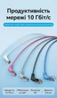 Патч-корд Vention CAT 6A UTP RJ45 10 Гбит/с 360° ультратонкий 10 м Черный (IBOBL) - изображение 2