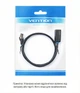 Кабель-удлинитель Vention Cat.8 SSTP Ethernet RJ45 1 м 40 Гбит/с 2000 МГц Черный (IKHBF) - изображение 15
