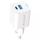 Мережевий зарядний пристрій Proove Pocket GaN Plus 25W (Type-C + USB) White - зображення 1