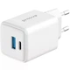 Мережевий зарядний пристрій Proove Pocket GaN Plus 25W (Type-C + USB) White - зображення 2