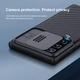 Карбонова накладка Nillkin Camshield (шторка на камеру) на Samsung Galaxy Note 20 Ultra Чорний / Black - зображення 4