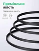 Патч-корд Ugreen NW134 Cat 8 S/FTP RJ45 40 Гбит/с 2000 МГц плоский 5 м Черный (10983) - изображение 2