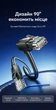 Патч-корд угловой Vention Cat.6 UTP RJ45 90° вниз 8 м Черный (IBWBK) - изображение 2
