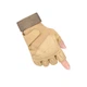 Перчатки тактические беспалые E302 Sand Khaki M - изображение 2