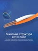 Патч-корд Vention CAT 7 U/FTP Ethernet RJ-45 10 Гбит/с плоский 0.5 м Черный (ICABD) - изображение 8
